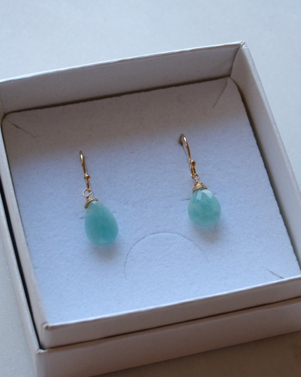 Amazonite Drop Earrings