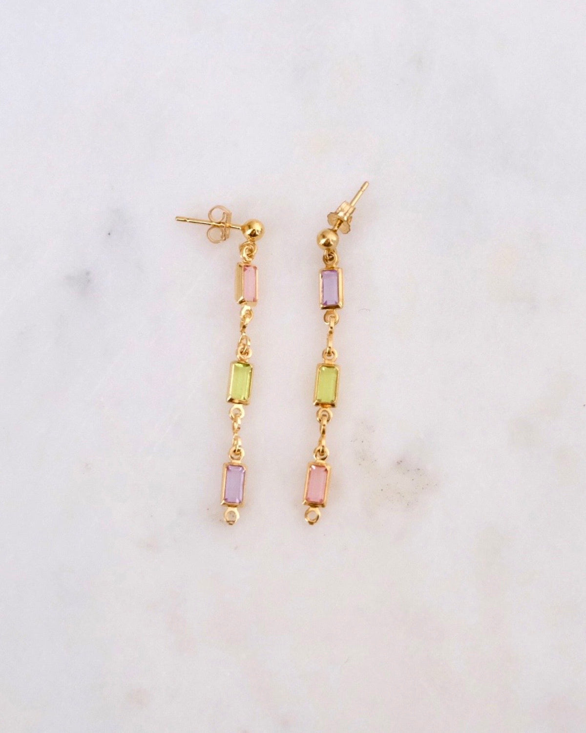 Daria Gold Stud Earrings