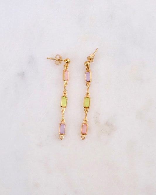 Daria Gold Stud Earrings