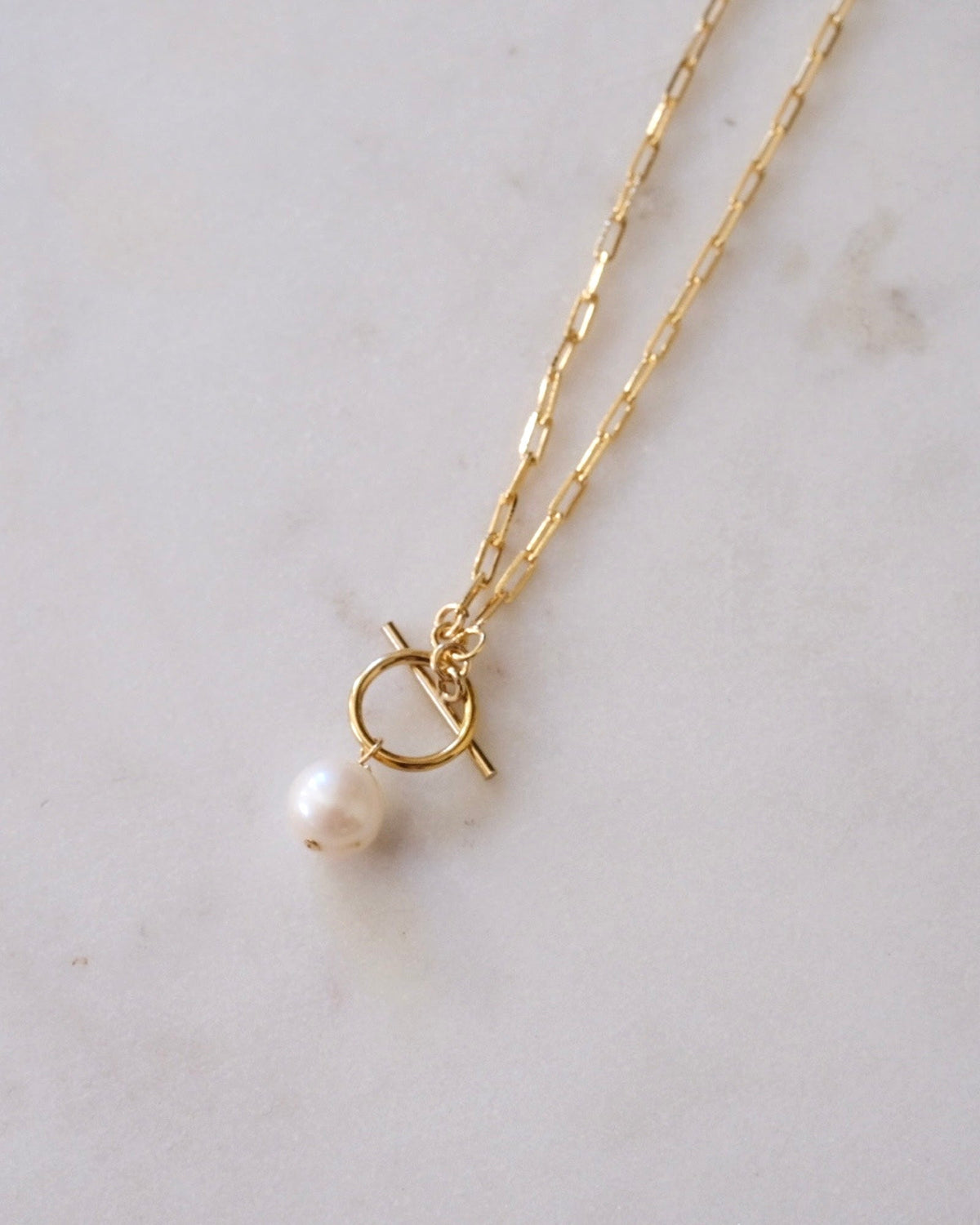 Pearl Lock Necklace