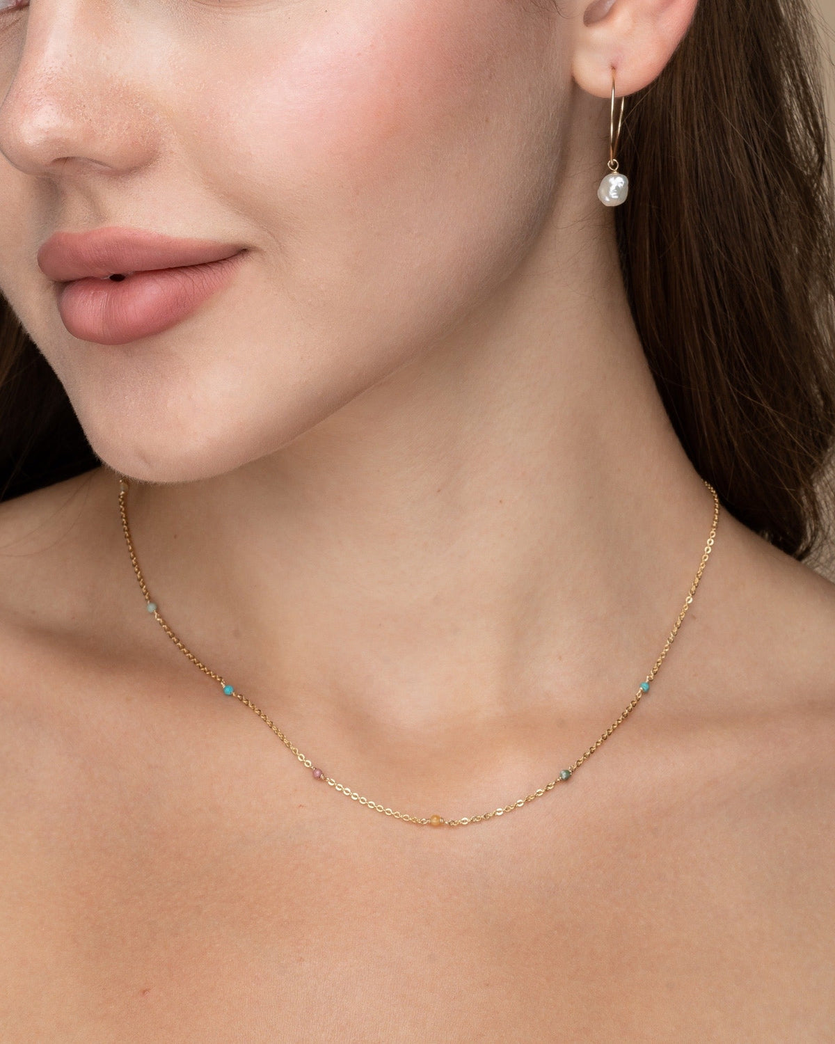 Pastel beaded Necklace