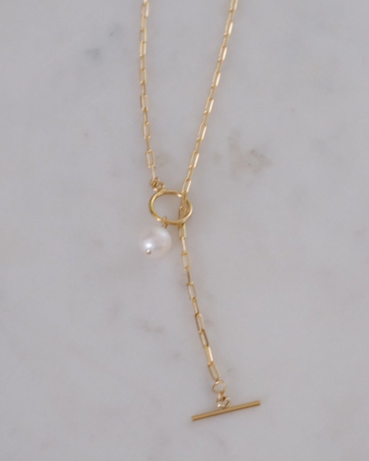 Pearl Lock Necklace