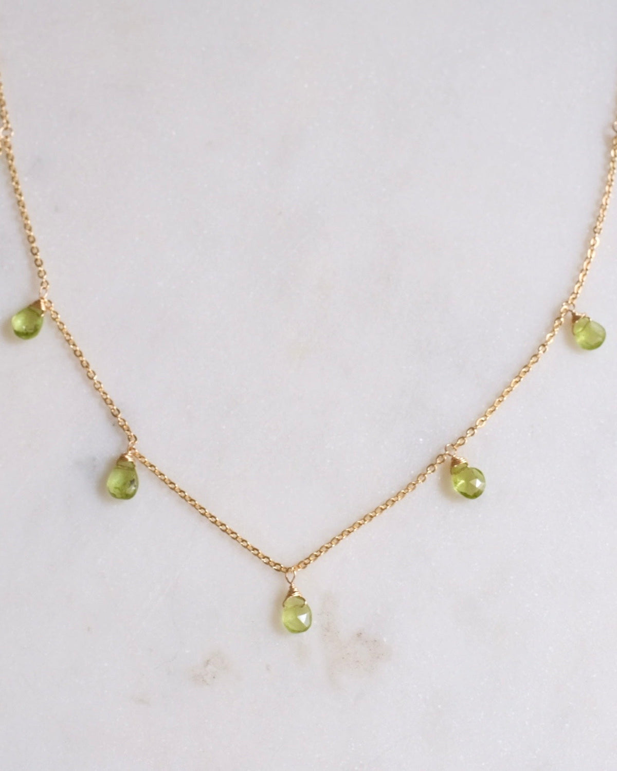 Peridot Princess Necklace