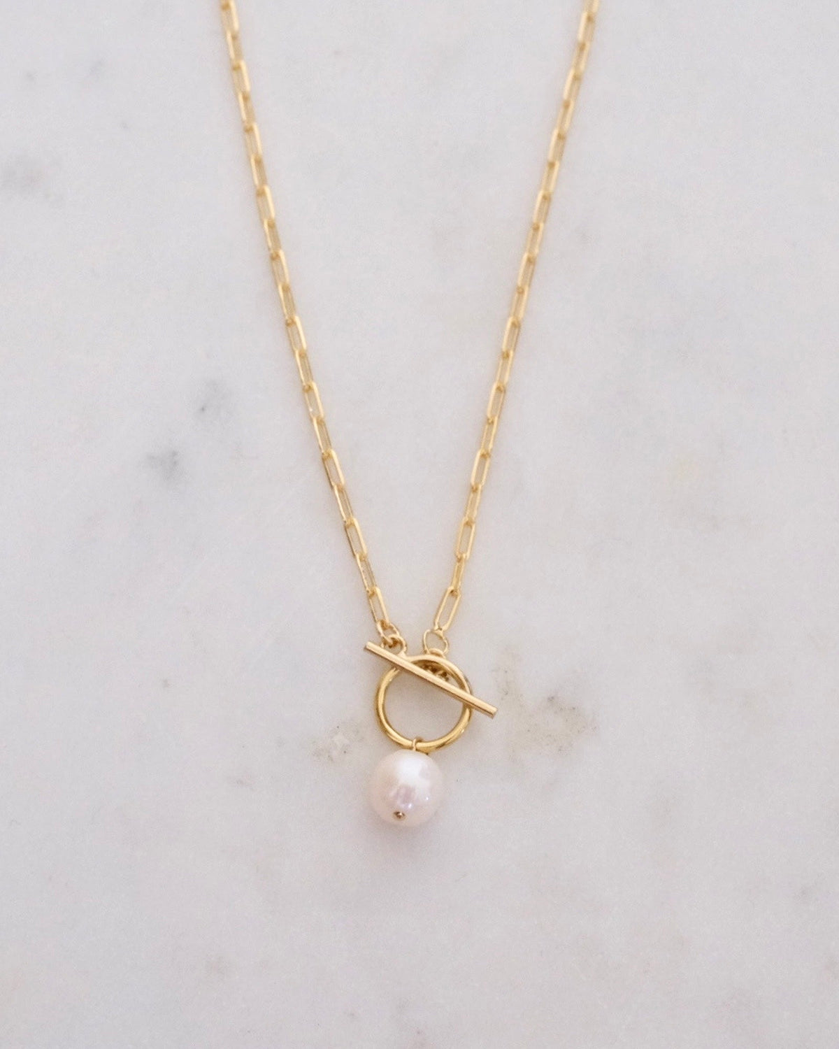 Pearl Lock Necklace