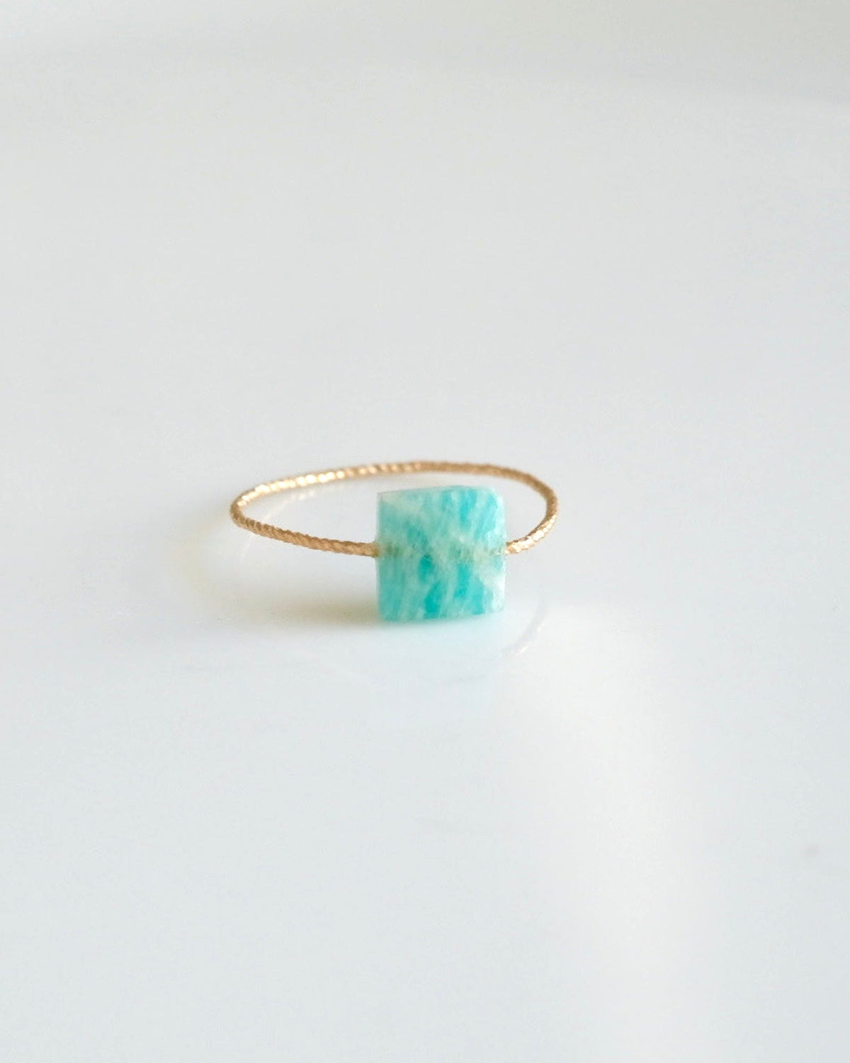 Amazonite Serenity Ring
