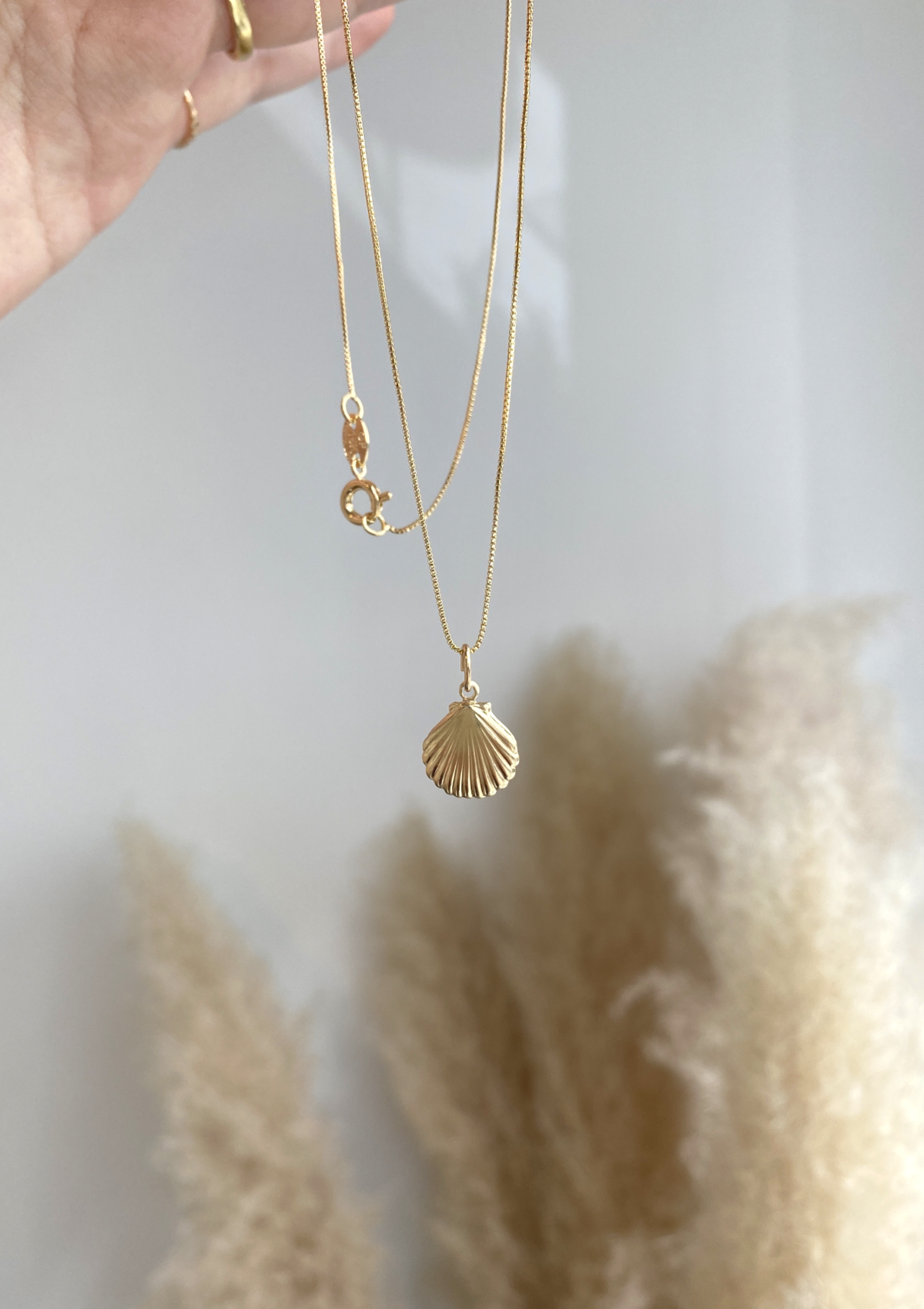 Shell Charm Necklace
