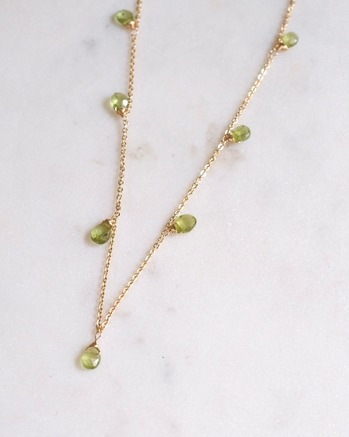 Peridot Princess Necklace