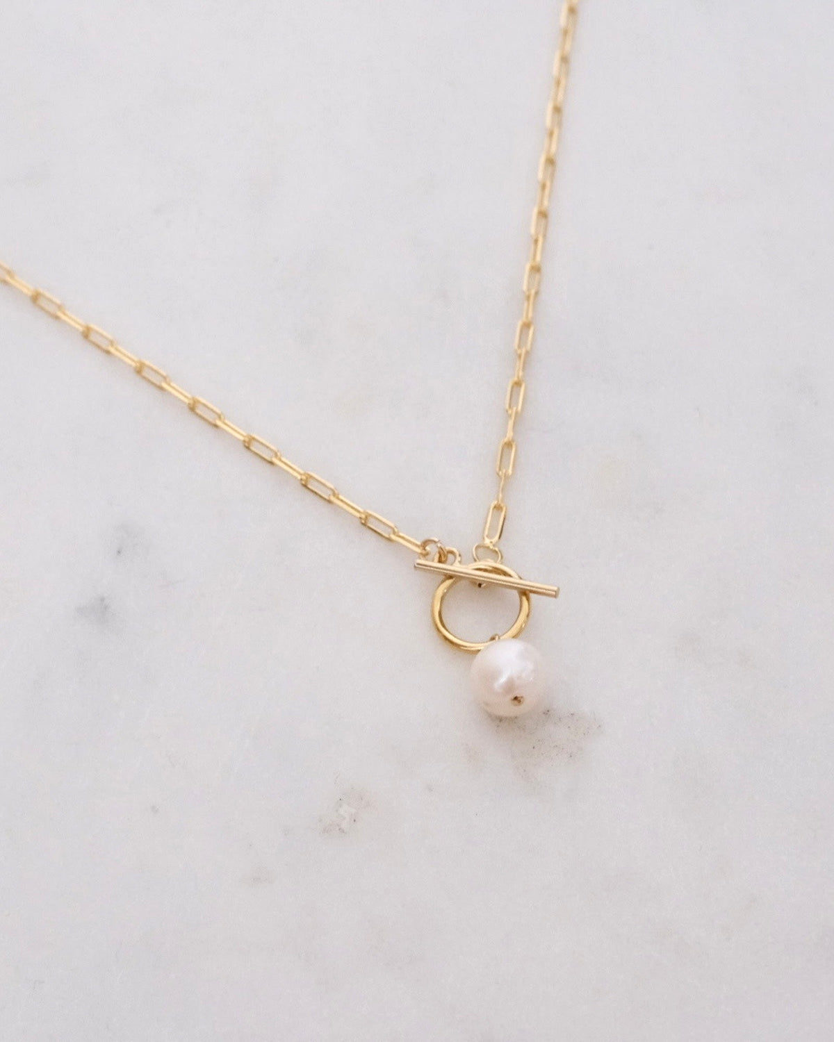 Pearl Lock Necklace