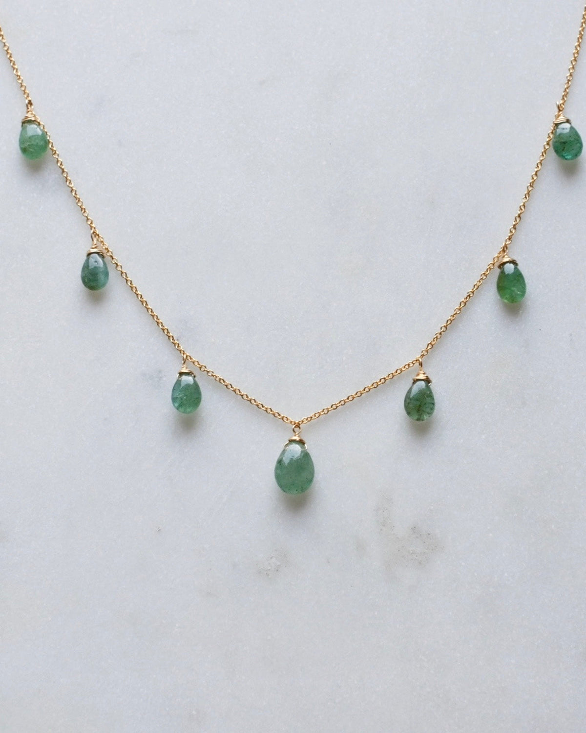 Gorgeous Emerald Princess Necklace