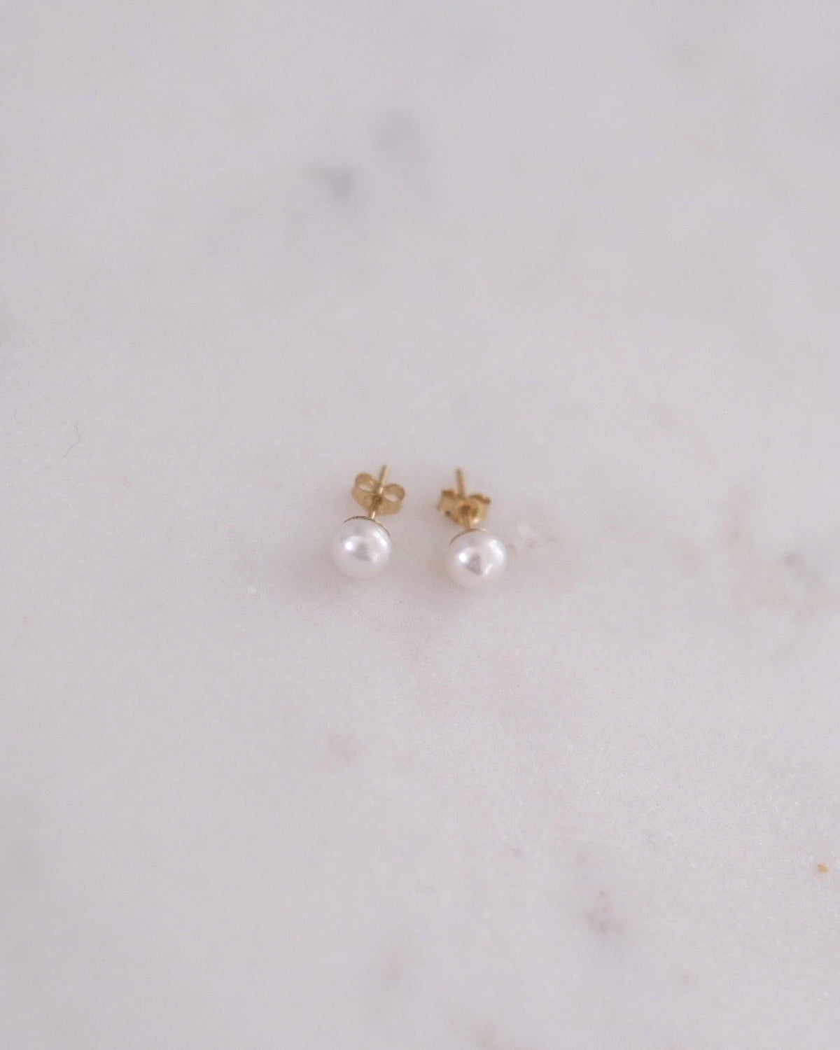 Petite Pearl Stud Earrings
