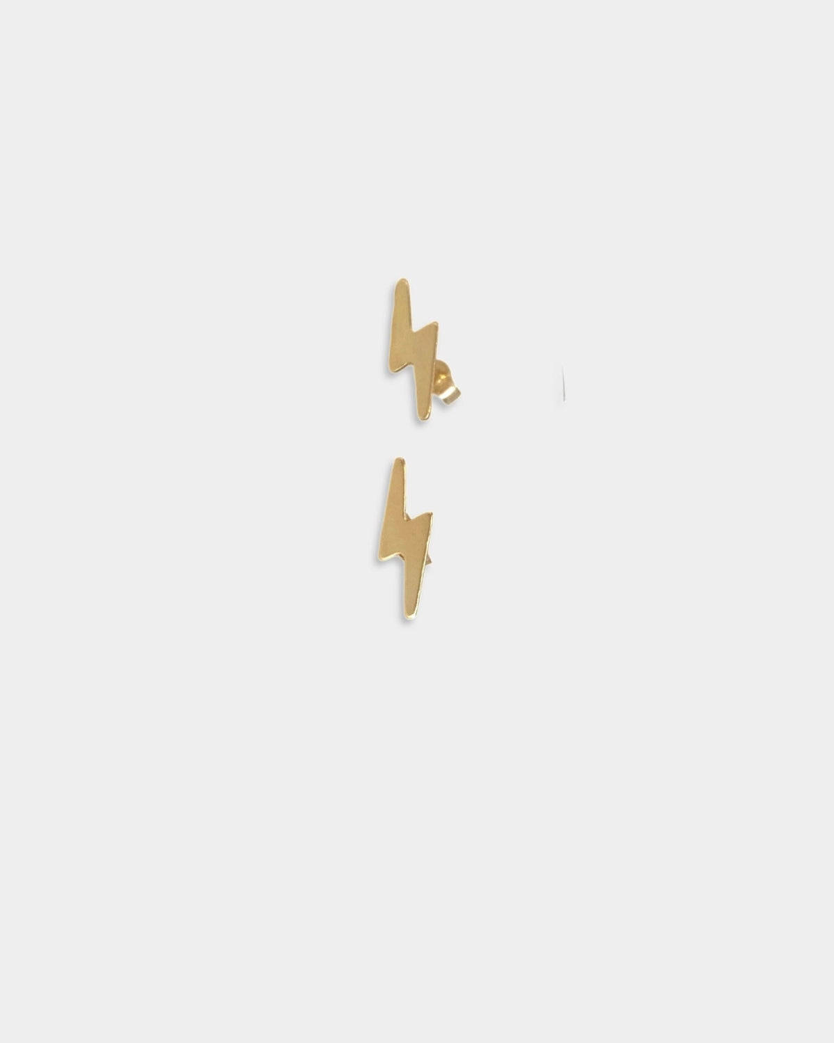 Lightning Bolt Stud Earrings