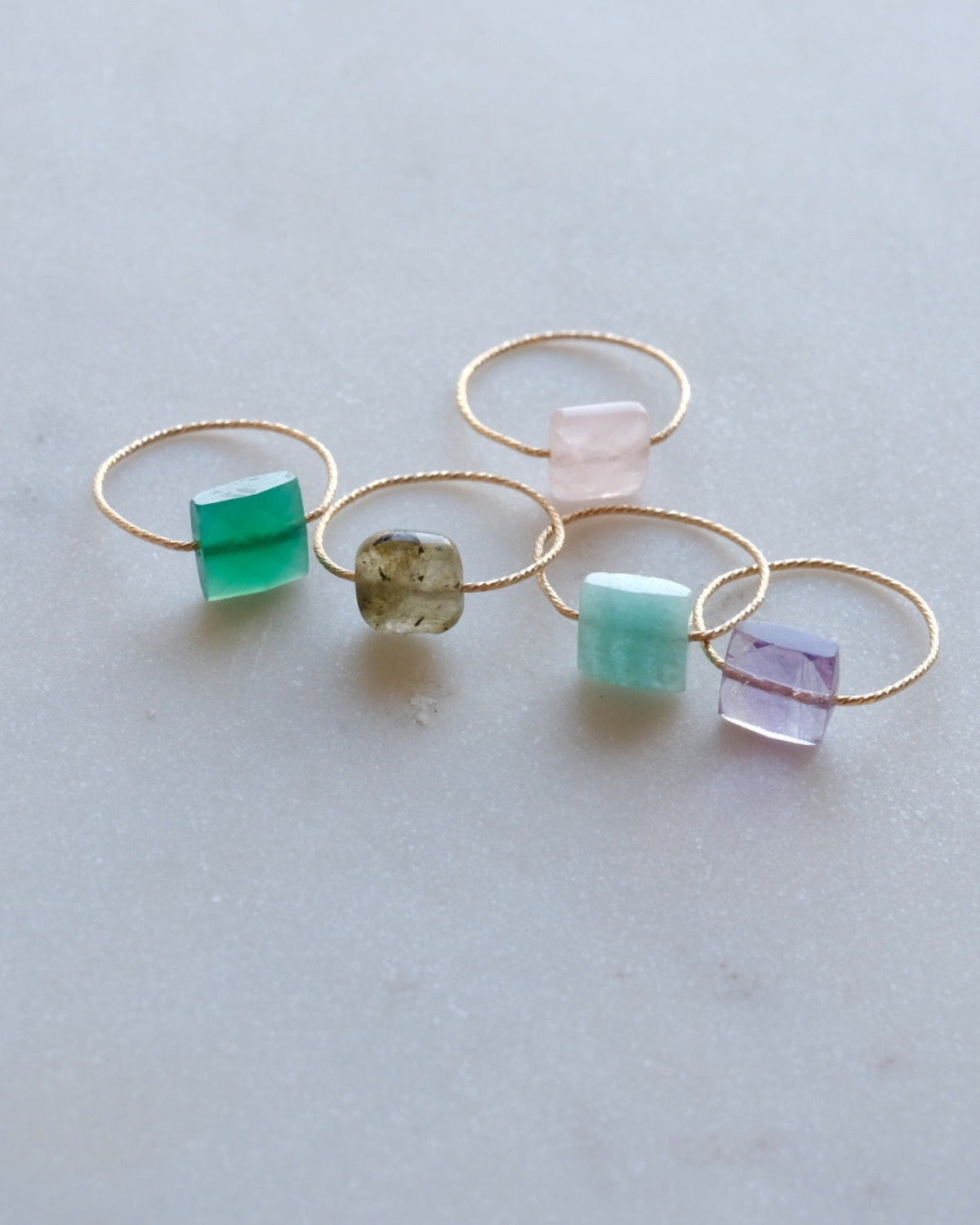Daily Serenity Rings Square