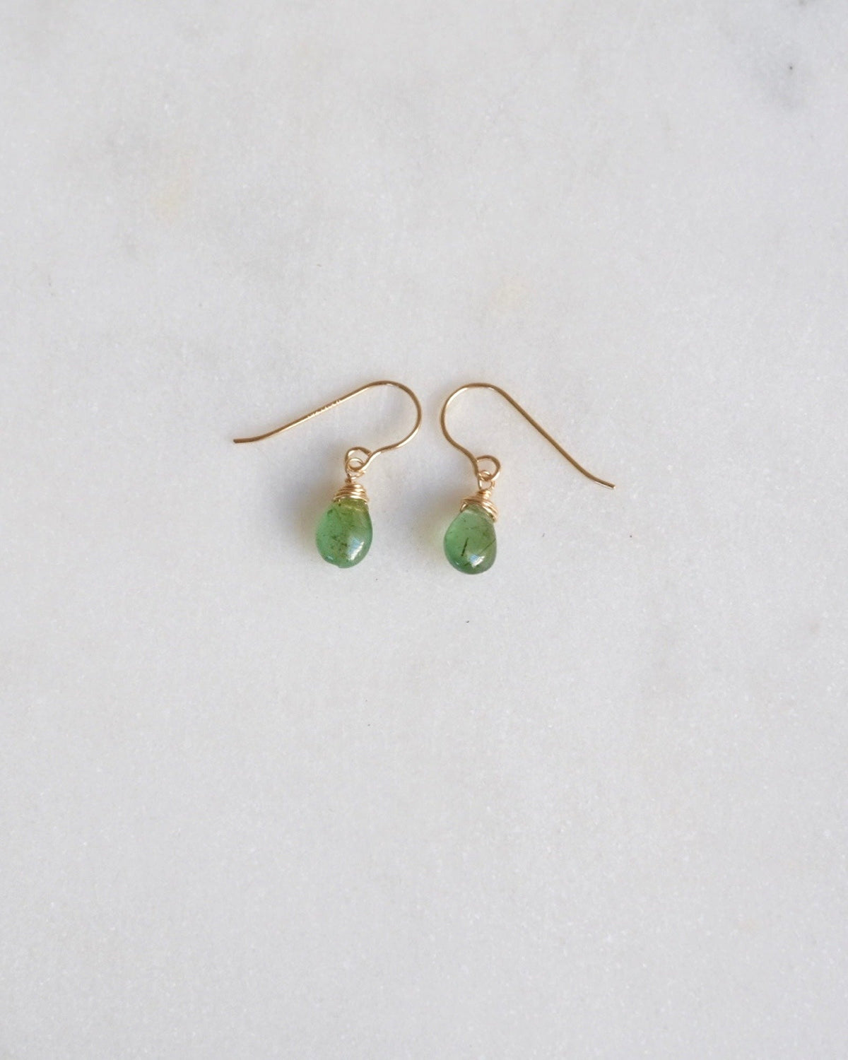 Mini Emerald Earrings
