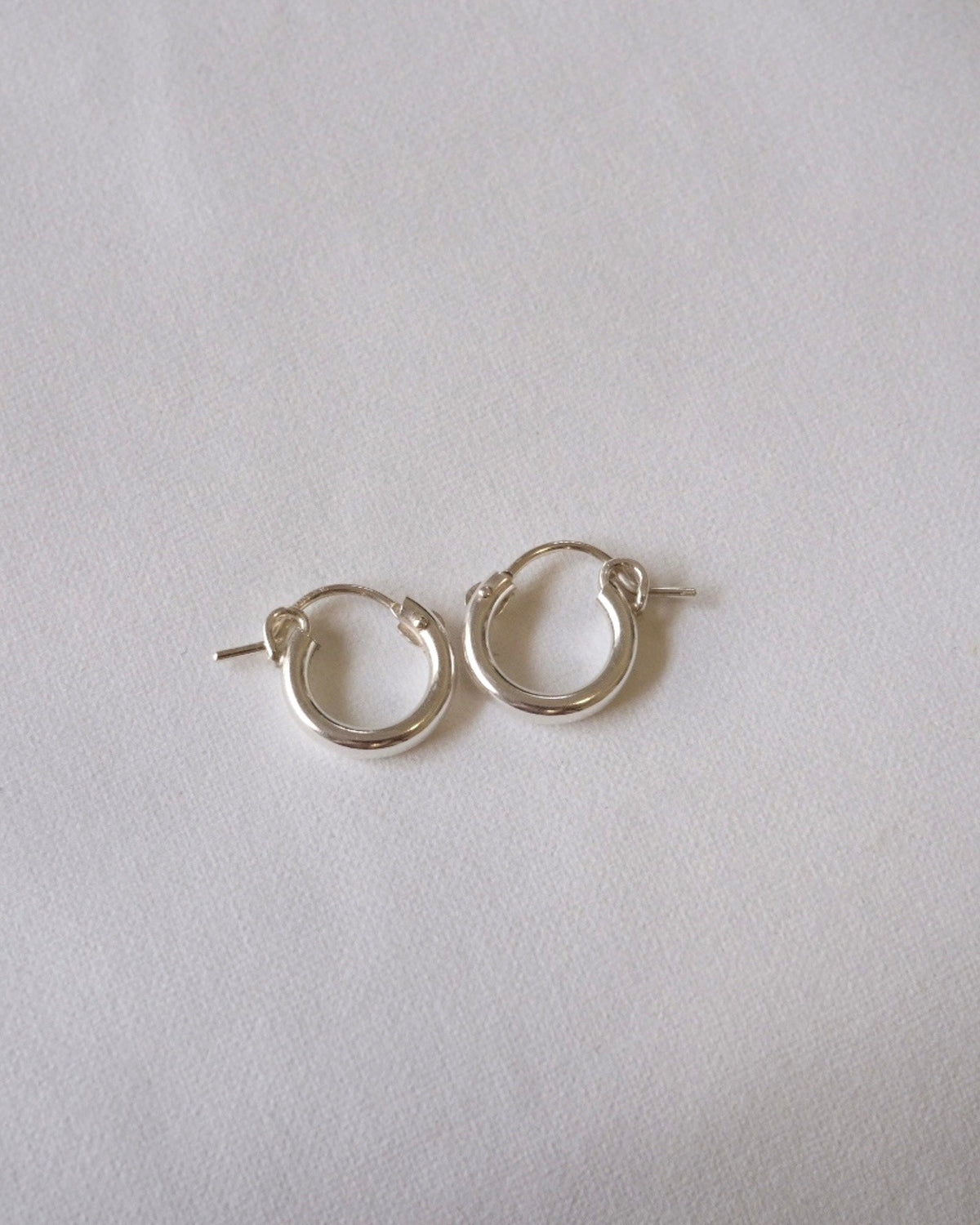 Huggie hoops (Silver)