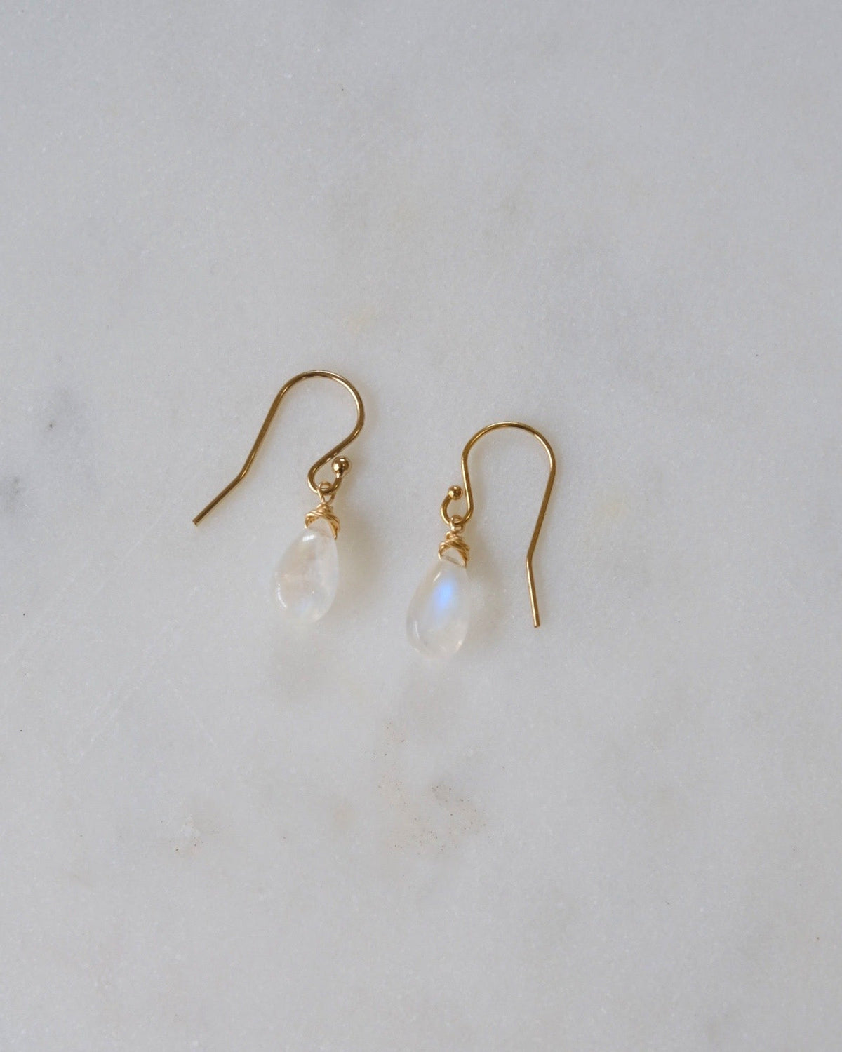 Moonstone Drop Earrings