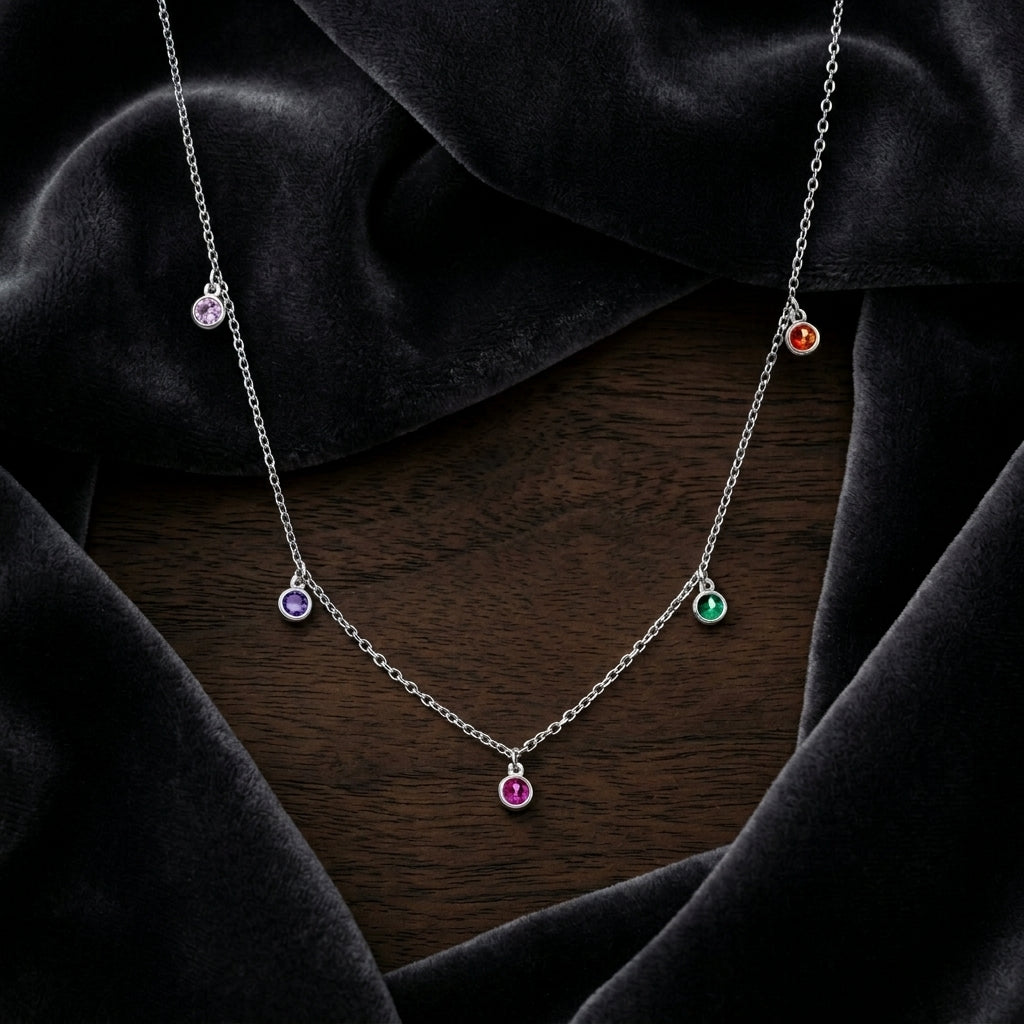Collar de plata de ley